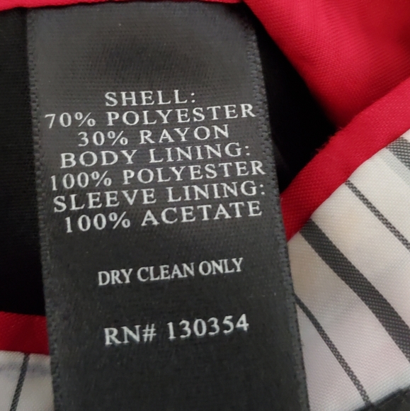 Navy pinstripe blazer - Picture 4 of 4